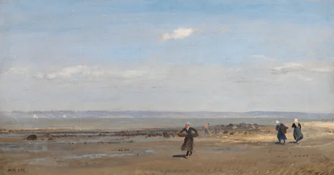 Women on the Beach at Low Tide